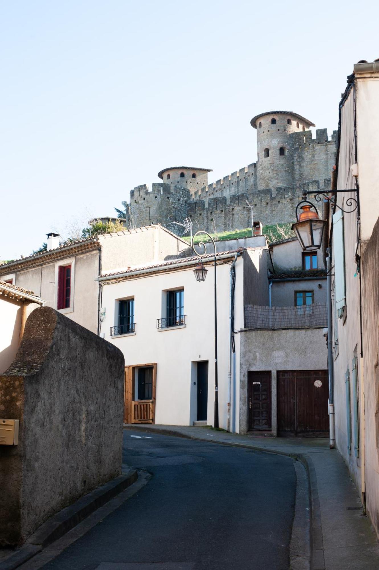 La Maison Rue Nadaud, Au Pied Des Remparts Carcassonne Exterior foto